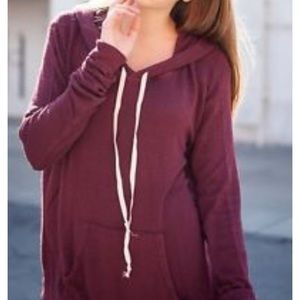 Brandy Melville light maroon sweater soft